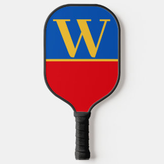 Palas De Pickleball Blue Crimson College Monogram Pickleball Paddle