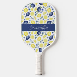 Palas De Pickleball Blue French Country Lemon Pattern Name