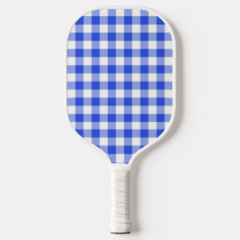 Palas De Pickleball Blue Gingham