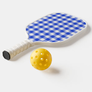Palas De Pickleball Blue Gingham