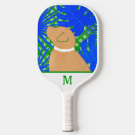 Palas De Pickleball Blue Green Island Yellow Dog Pickleball Paddle