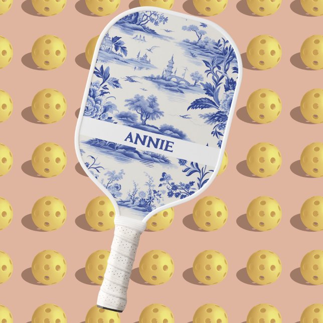 Palas De Pickleball Blue Toile Jouy Paddle Personalizado De Baloncesto (Subido por el creador)