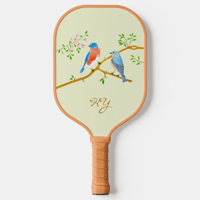 Palas De Pickleball Bluebirds Light Green Pickleball Paddle (Anverso)