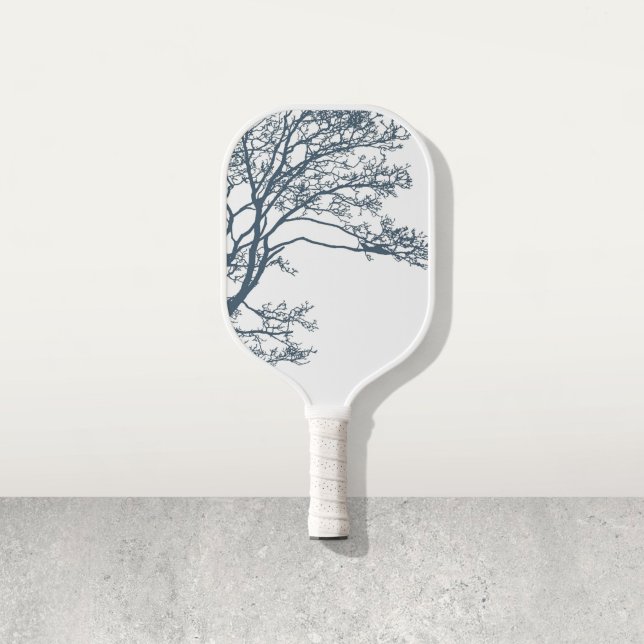 Palas De Pickleball Boho de árbol único azul (Subido por el creador)
