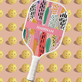 Palas De Pickleball Boho Eclectic Pickleball Paddle