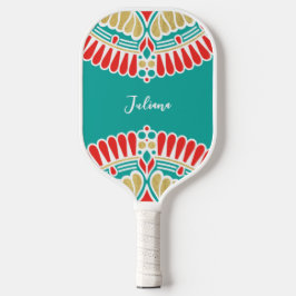 Palas De Pickleball Boho Fiesta Medalion Personalizado Pickleball Padd