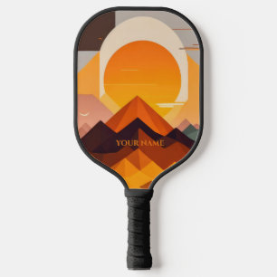 PALAS DE PICKLEBALL BOHO NEO GEO SUNSET