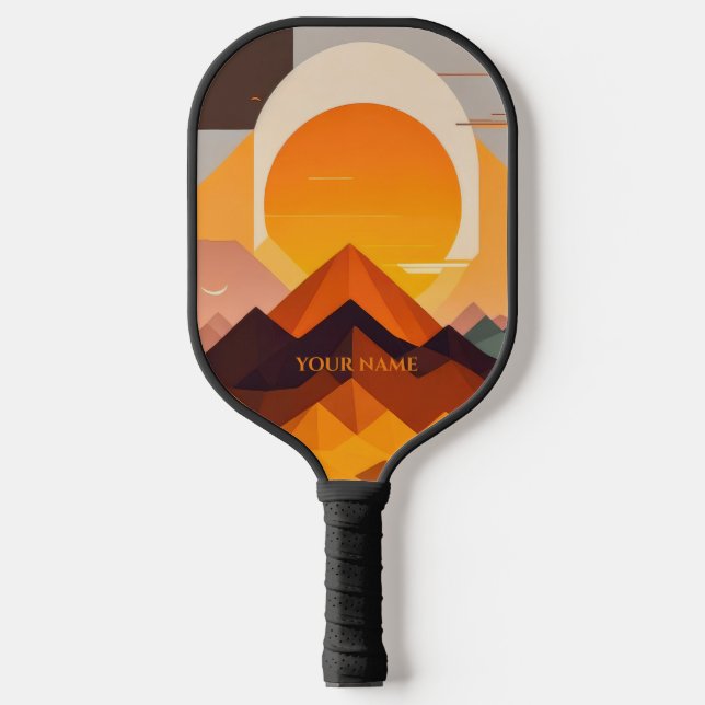 PALAS DE PICKLEBALL BOHO NEO GEO SUNSET (Anverso)
