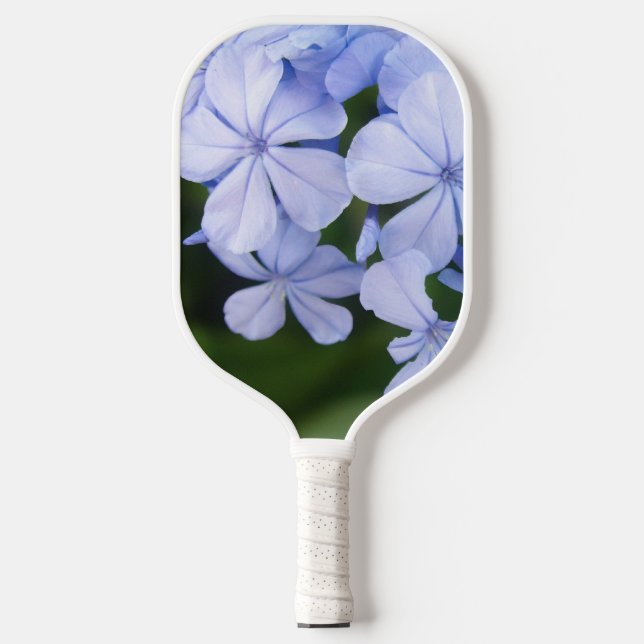 Palas De Pickleball Bokeh Floral Azul (Anverso)