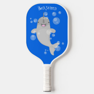 Palas De Pickleball Bombillas de narguile alegres, ilustracion persona