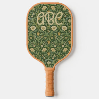 Palas De Pickleball Botánico Vintage Verde
