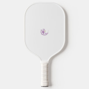 Palas De Pickleball Bransoletka z serduszkiem Style, Light Eggplant