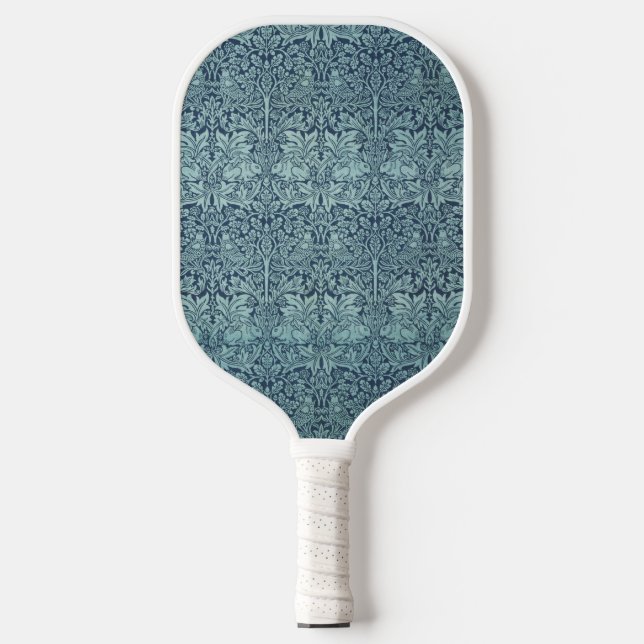 Palas De Pickleball Brer Rabbit de William Morris, patrón textil (Anverso)