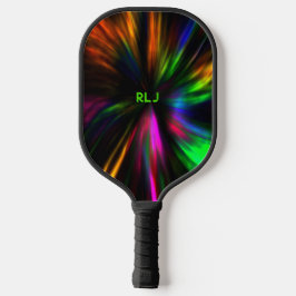 Palas De Pickleball Brillantes Iniciales Modernas Masculinas Neonesas