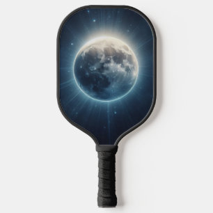 Palas De Pickleball Brillo blanco del eclipse de luna llena