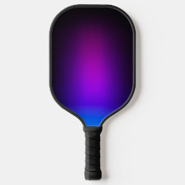 Palas De Pickleball Brillo de gradiente violeta negro