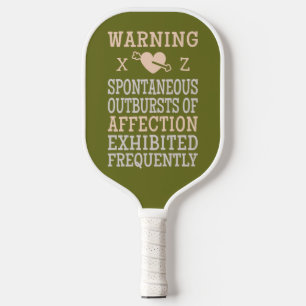Palas De Pickleball Brotes de personalizado de afecto monograma