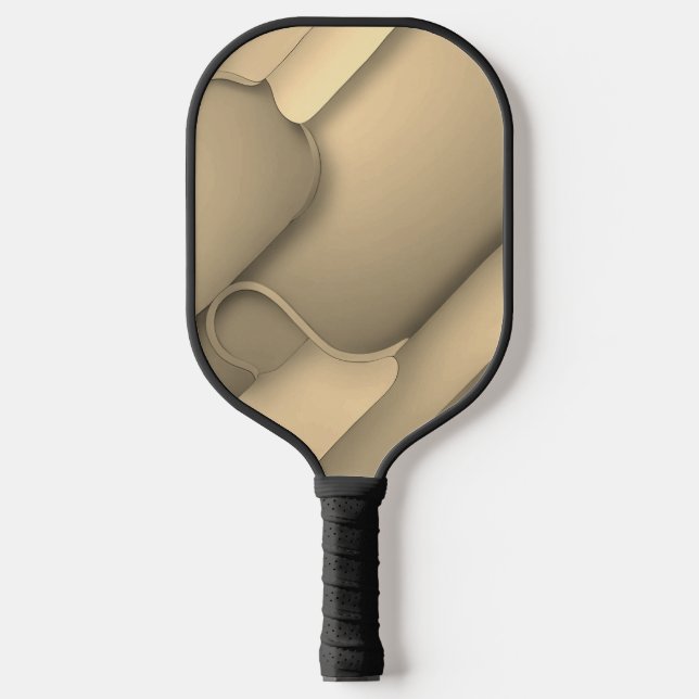 Palas De Pickleball Brown Hues Arte Moderno (Anverso)