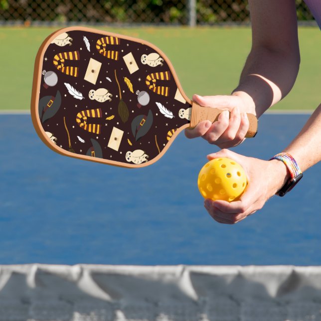 Palas De Pickleball Brujas, Asistentes y Patrón Mágico (in situ)