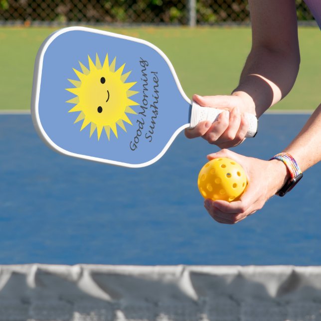 Palas De Pickleball Buenos días Sunshine Cute Kawaii Sun (in situ)