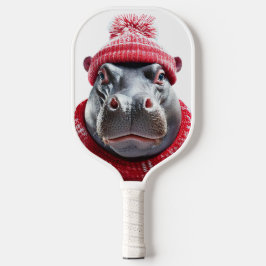 Palas De Pickleball Bufanda y gorro de hipopótamo