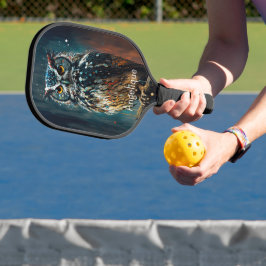 Palas De Pickleball Búho con tu nombre