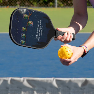 Palas De Pickleball Búho que es diferente con el collage de ofertas ún