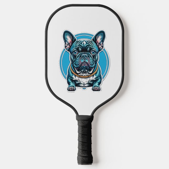 Palas De Pickleball Bulldog francés (Anverso)