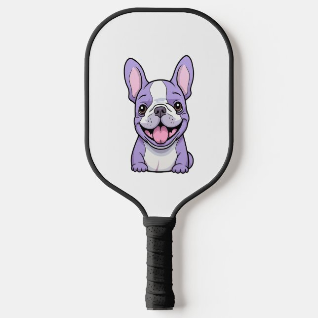 Palas De Pickleball Bulldog francés Lilac (Anverso)