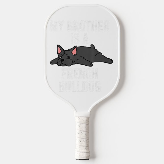 Palas De Pickleball Bulldog francés Lover Padde Pickleball | Cute Itém (Anverso)