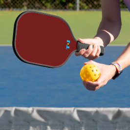 Palas De Pickleball Burgundy Personalizado Monogramado