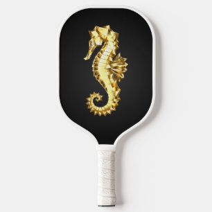 Palas De Pickleball Caballo marino polígono de oro