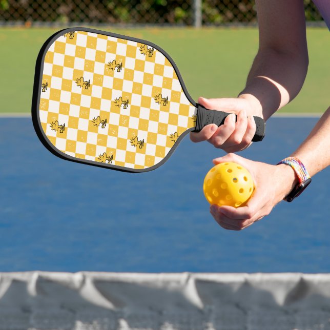 Palas De Pickleball Cacahuetes | Bandera de Woodstock Check (in situ)