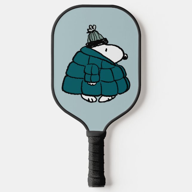 Palas De Pickleball Cacahuetes | Chaqueta Snoopy Winter Puffer (Anverso)
