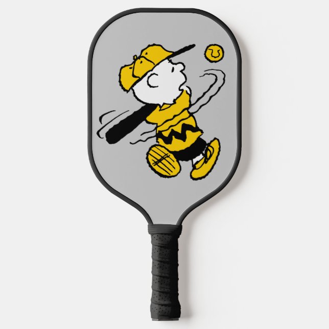Palas De Pickleball Cacahuetes | Charlie Brown en Bat (Anverso)