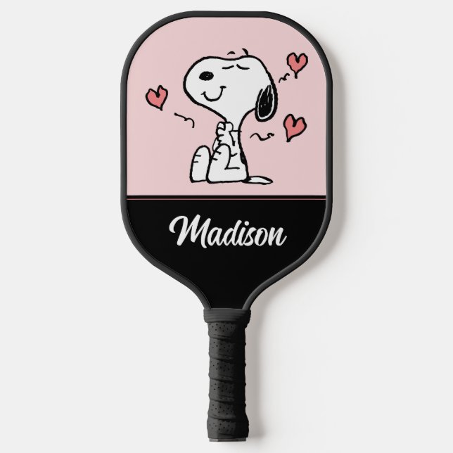 Palas De Pickleball Cacahuetes | Corazones Snoopy (Anverso)