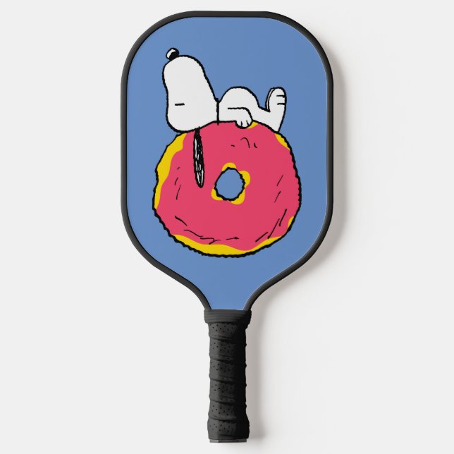 Palas De Pickleball Cacahuetes | Donut rosado Snoopy (Anverso)