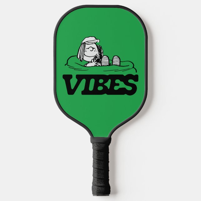 Palas De Pickleball Cacahuetes | Peppermint Patty Vibes (Anverso)