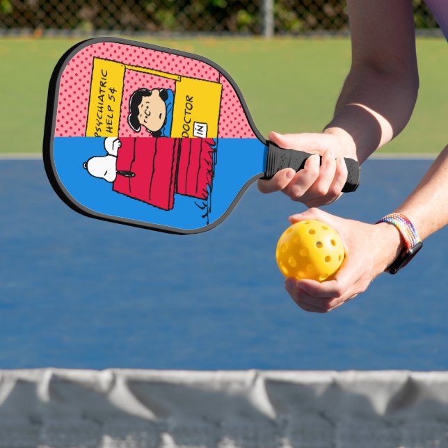 Palas De Pickleball Cacahuetes | Snoopy & Lucy Half & Half (in situ)
