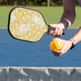 Palas De Pickleball Cacatúas blancas y limones