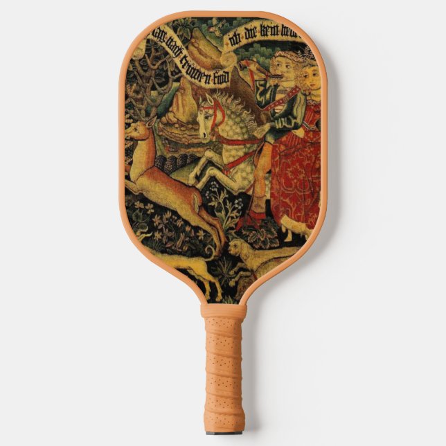 Palas De Pickleball Cacería de amor al renacimiento medieval alemán vi (Anverso)