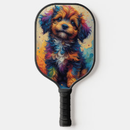 Palas De Pickleball Cachorro Arcoíris