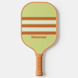 Palas De Pickleball Cactus del Desierto Retro a través de Rayas con No