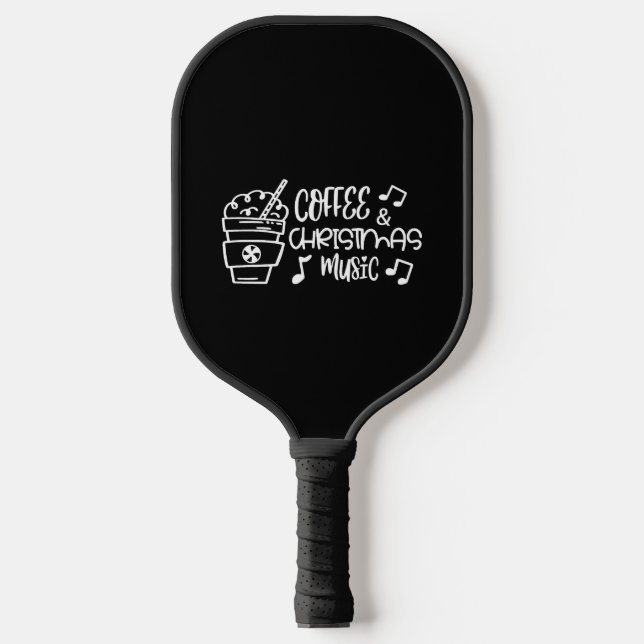 Palas De Pickleball Café Y Música De Navidades (Anverso)