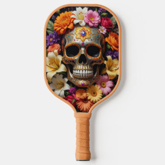 Palas De Pickleball Calavera Azucarada Ornata
