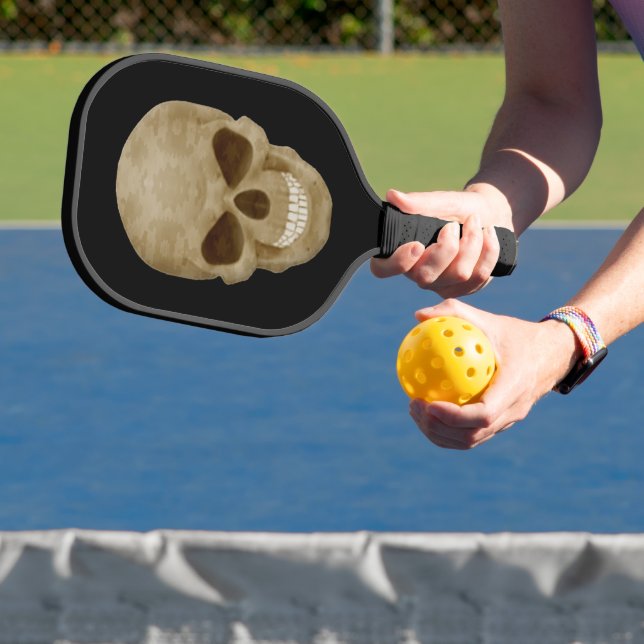 Palas De Pickleball Calavera de camuflaje (in situ)