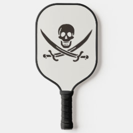 Palas De Pickleball Calavera obsidiana espada Bandera pirata de Calico