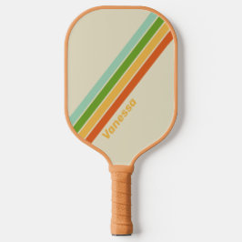 Palas De Pickleball Calle ABC Retro con nombre