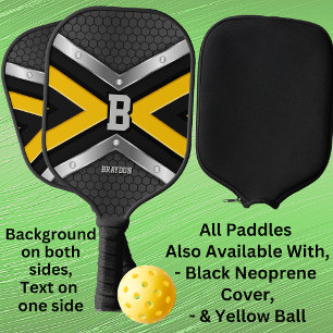 Palas De Pickleball Cambiar el nombre inicial de adición de flechas am