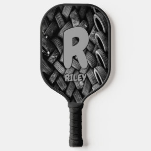 Palas De Pickleball Cambio inicial, Añadir nombre, neumáticos de autos